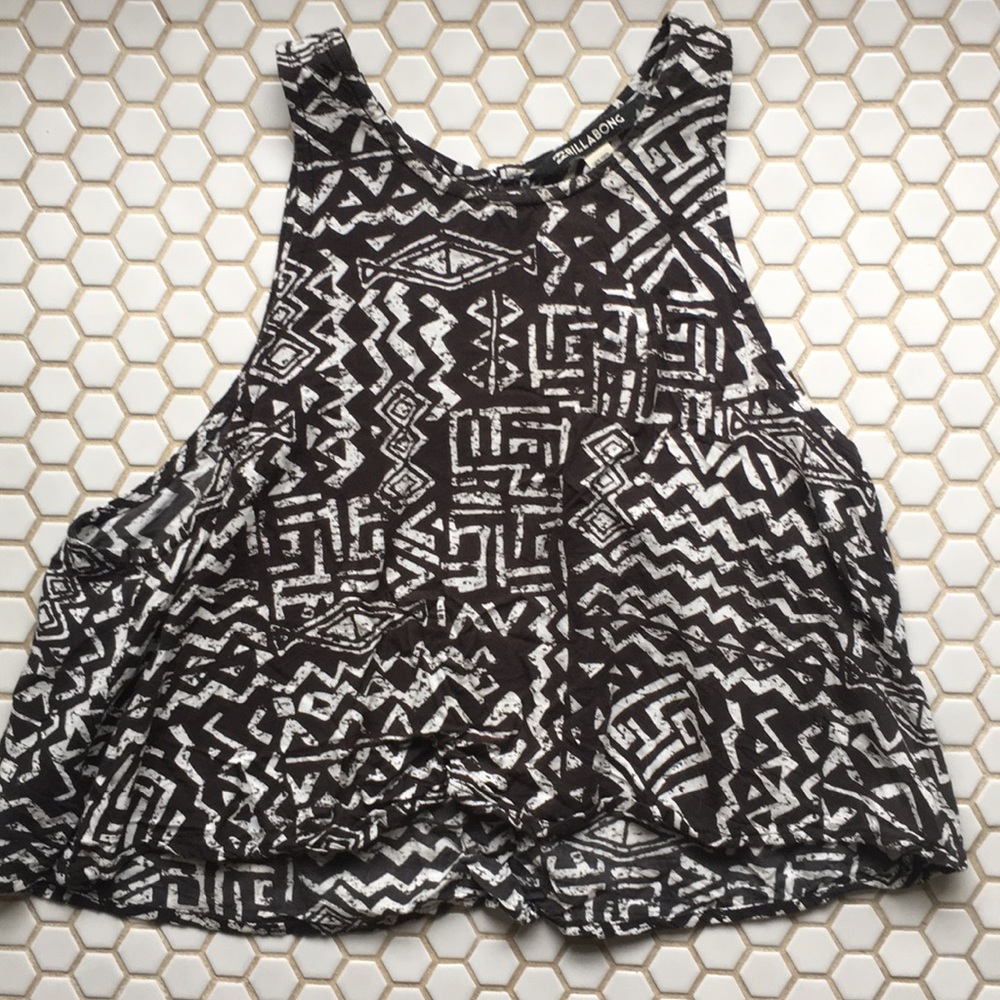 Billabong Tribal Crop-Top Tank
